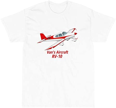 Тениска със самолета Flyboy Toys Custom Van's въздухоплавателни средства RV-10 - Добавете Своя N