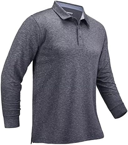 Мъжки Ризи с къси ръкави за голф MAGCOMSEN с дълъг ръкав И яка, Ежедневни Спортни Ризи бързо съхнещи