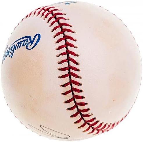 Официален бейзбол 1961 г. Ню Йорк Янкис с автограф на Джон Джеймс #H93892 - Бейзболни топки с автографи