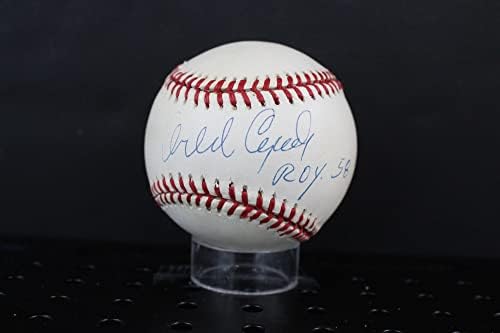 Бейзболен автограф с автограф Орландо Сепеды (ROY) Auto PSA/DNA AL88301 - Бейзболни топки с автографи