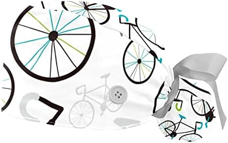 Велосипедна Регулируема Работна Шапчица от 2 части с Пуговицей, Капачка за Хранене с Учебната Лента