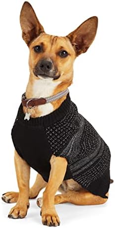 Червен Черен Отразяваща Пуловер За кучета, X-Large