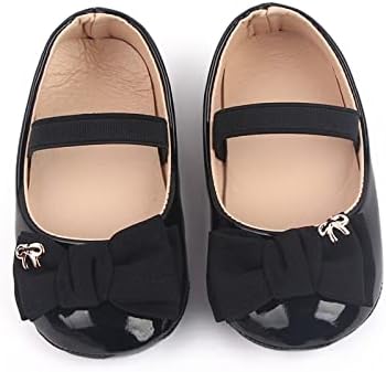 Плюшени детски обувки за почивка с отворени пръсти за деца, обувки за почивка с отворени пръсти за момичета, Първите Ми Коледни Чорапи (черен, 6-12 месеца)