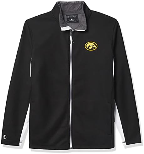 Яке Ouray Sportswear NCAA Iowa Hawkeyes Invert Jacket X-Large, Черно-бял