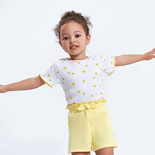 Плетени шорти за деца Gerber Baby Момичета от 3 комплекти