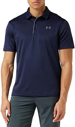 Мъжки топка за голф Under Armour Tech Golf, Polo , Midnight Navy (410)/Графитовое, 3X-Large Tall