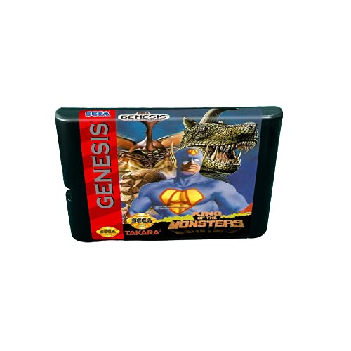Aditi King of The Monsters - 16-битов игри касета MD конзола за MegaDrive Genesis (японски корпус)