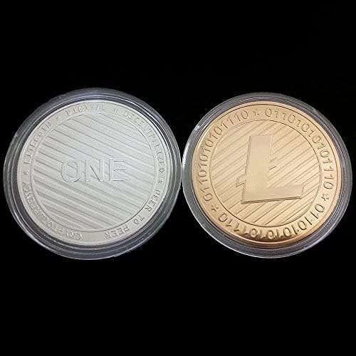 Litecoin Монета Райт Виртуална Възпоменателна Монета Litecoin Монета Мемориал Медал На Реплика Колекция Занаяти Магазини За Бижута, Подаръци За Дома