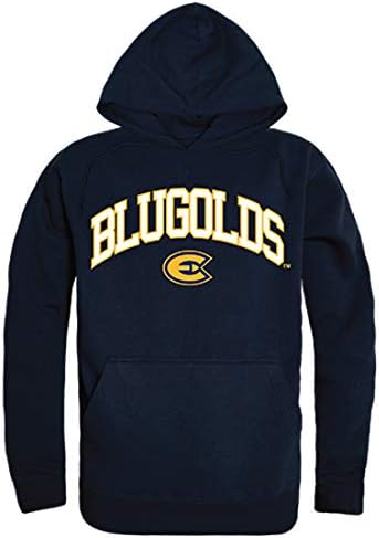 W Republic University of Wisconsin-Пуловер за колежа Eau Claire Blugolds, Hoody с качулка
