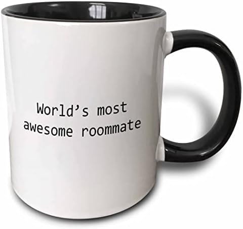 Керамична чаша 3dRose mug_195413_1 Най-впечатляващите в света съквартирант, 11 Грама