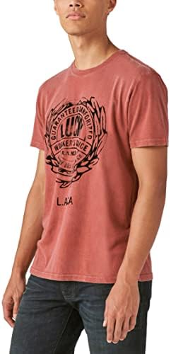 Тениска с графичен дизайн Lucky Brand за мъже Лъки Workwear