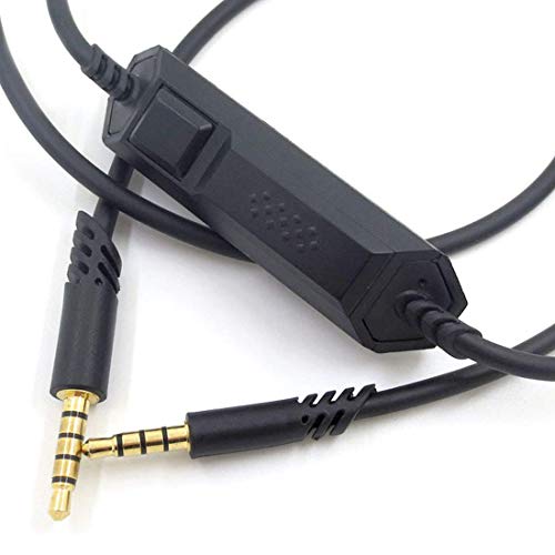 Сменяеми кабела Astro A40, Вграден Регулатор на силата на звука, изключване на звука с микрофон за геймърски слушалки Astro A10/A30/A50, Кабел, Съвместим с мобилен миксера Xbox One Play Station 4 PS4 PC (режими A и
